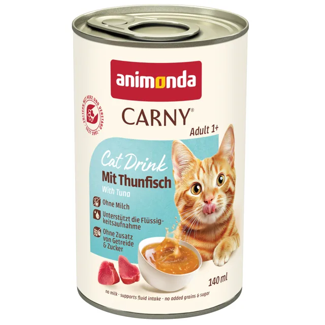 animonda Carny Cat Drink 24 x 140 ml - tuňák