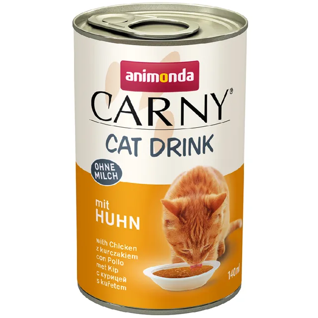 animonda Carny Cat Drink 8 x 140 ml - míchané balení (kuřecí & tuňák)