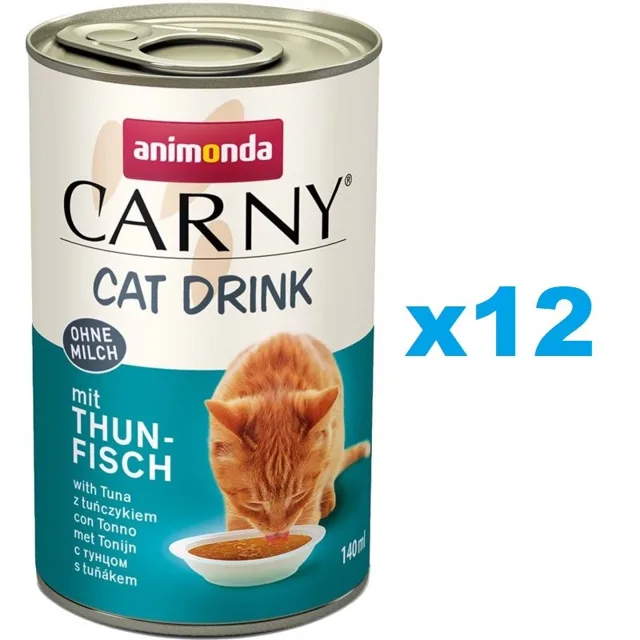 ANIMONDA Carny Cat Drink Tuňák 12x140 ml