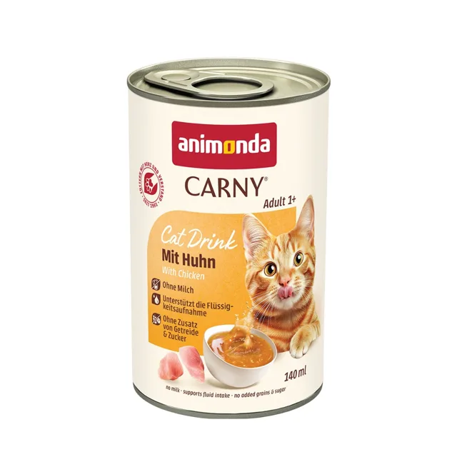ANIMONDA Carny Cat Drink with Chicken 140 ml s kuřecím masem, bezmléčný nápoj pro kočky