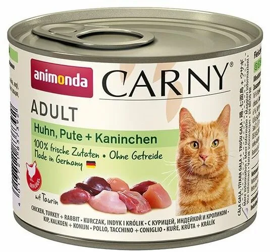 Animonda Carny Cat Hovězí/Krůta/Králík - 200g