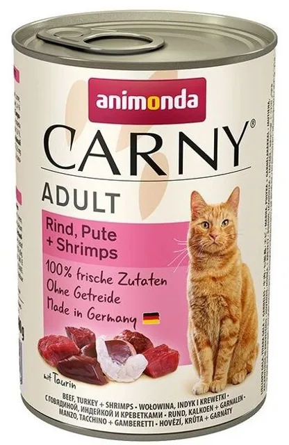Animonda Carny Cat Hovězí/Krůta/Krevety - 400g