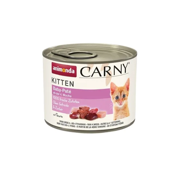 ANIMONDA Carny Kitten Baby Paté Hovězí a kuřecí 200g