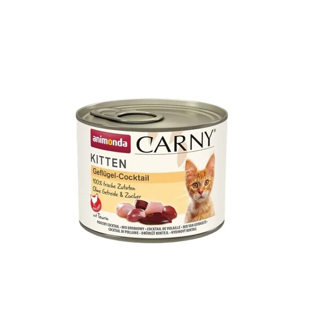 ANIMONDA Carny Kitten Drůbeží koktejl 200g