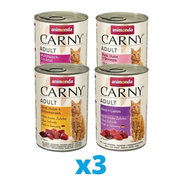 ANIMONDA Carny Mix příchutí 12 x 400 g