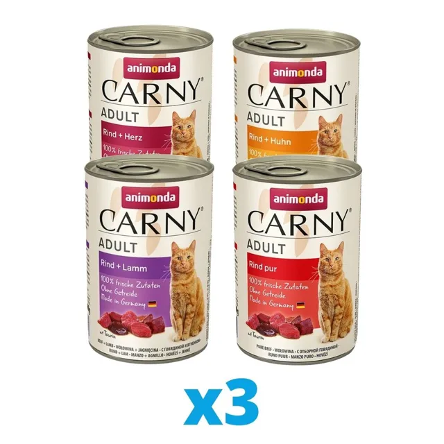 ANIMONDA Carny mix příchutí 12 x 400 g