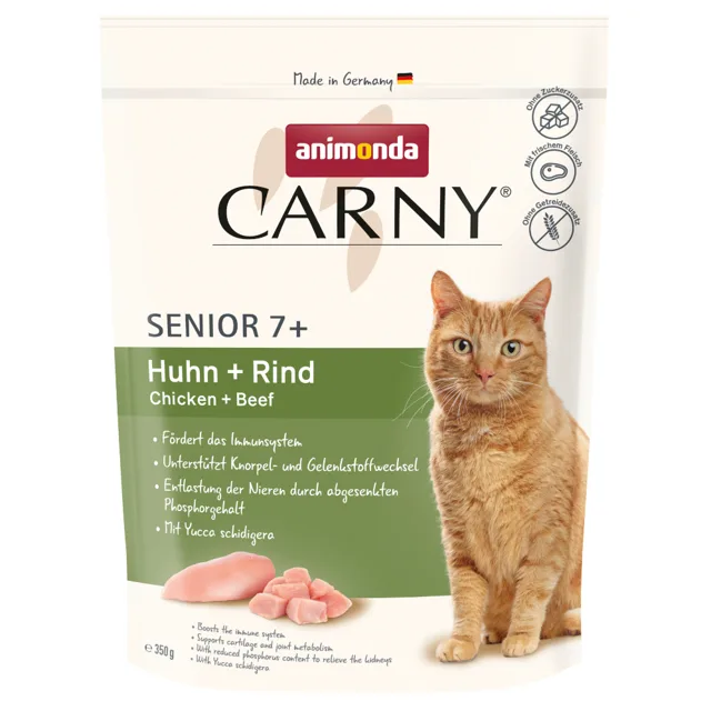 animonda Carny Senior kuřecí + hovězí - 350 g