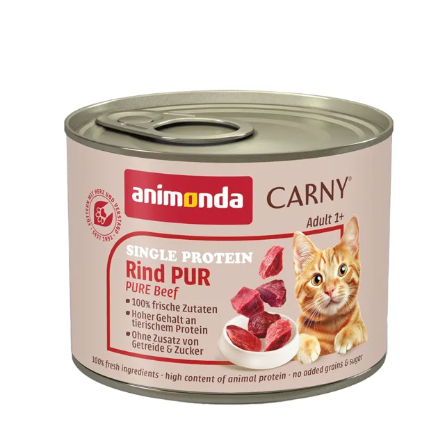 animonda Carny Single Protein Adult 6 x 200 g - čistě krůtí