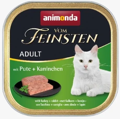 ANIMONDA Cat Vom Feinsten krůtí &amp; králík 100 g