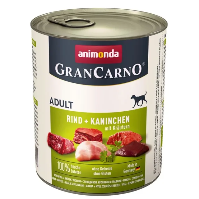 ANIMONDA Gran Carno Adult Králík &amp; bylinky 800 g