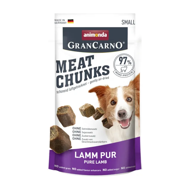 animonda Gran Carno Meat Chunks small - 4 x 60 g jehněčí