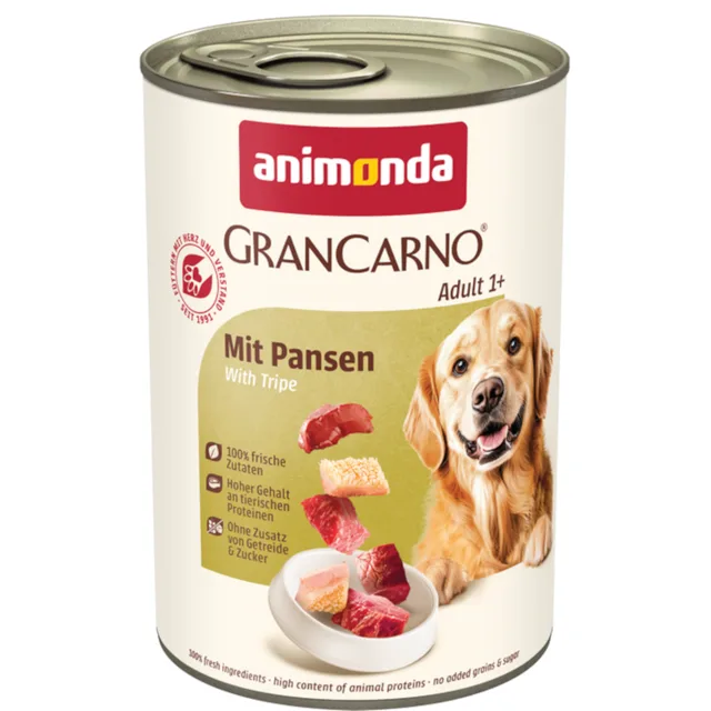 animonda GranCarno Adult 48 ks ks (48 × 400 g) míchané balení - míchané balení (8 druhů)