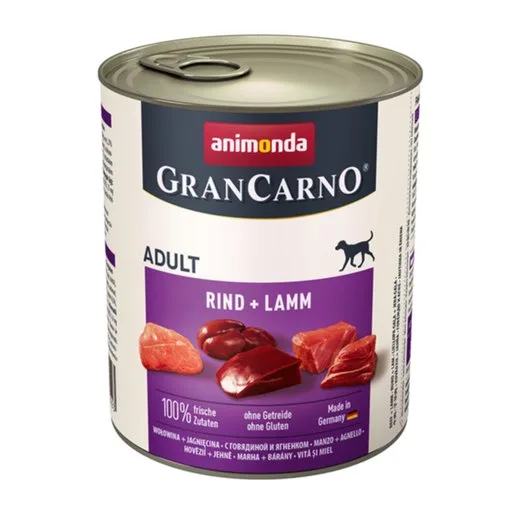 ANIMONDA GranCarno Adult hovězí &amp; jehněčí 400 g