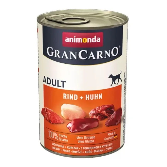 ANIMONDA GranCarno Adult hovězí &amp; Kuře 400 g