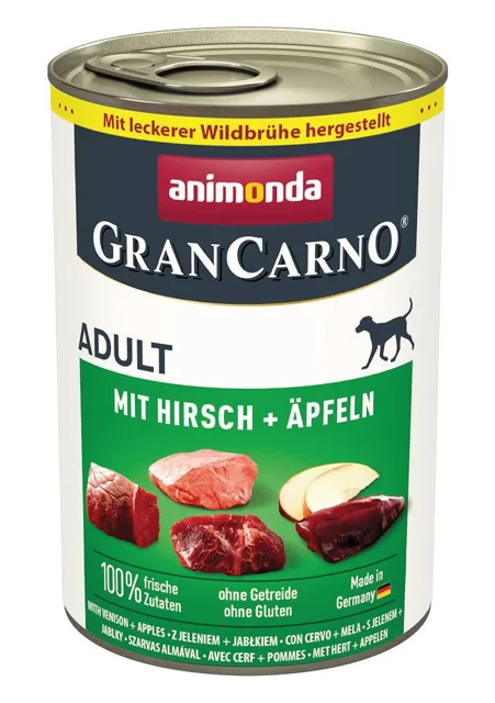 ANIMONDA GranCarno Adult Jelen s jablkem 400 g