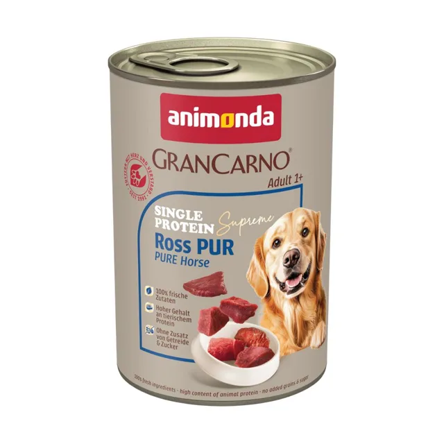 animonda GranCarno Adult Single Protein Supreme 24 ks (24 x 400 g) - čisté jehněčí