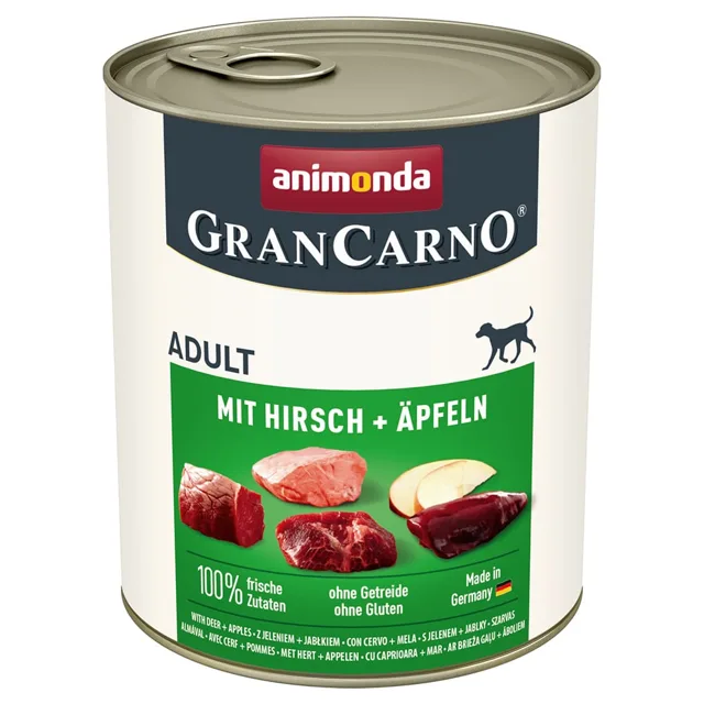 ANIMONDA GranCarno Adult vepřové maso se zvěřinou a jablkem 800 g