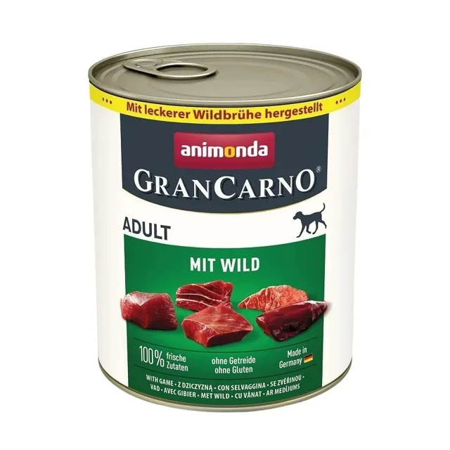 ANIMONDA Grancarno Adult Zvěřina 800 g