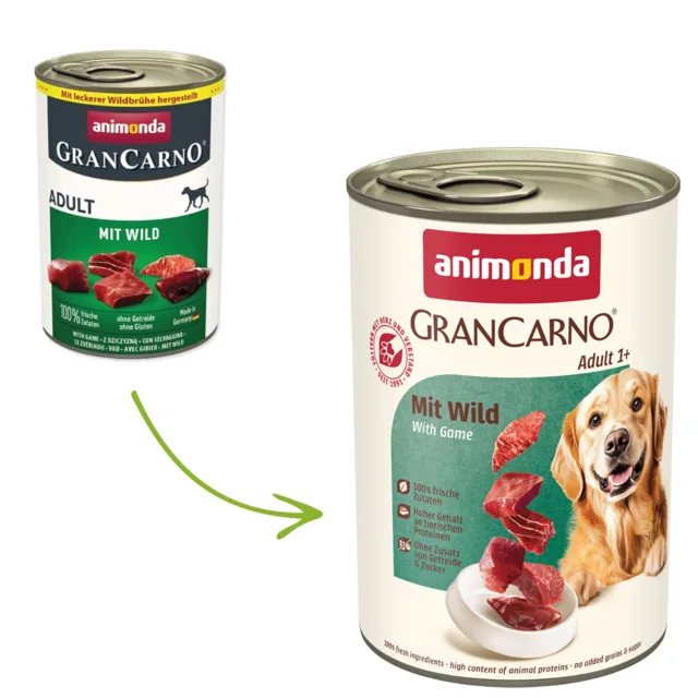 Animonda Grancarno Dog 400g - Zvěřina