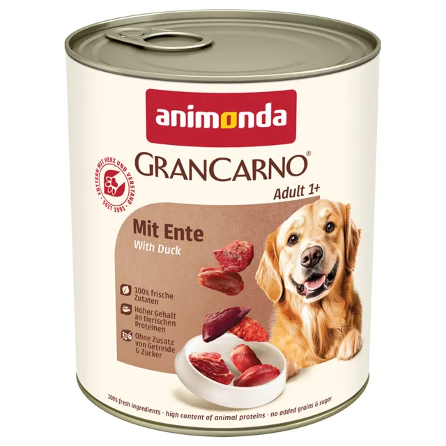 animonda GranCarno Original 12 x 800 g - výhodné balení - zvěřina