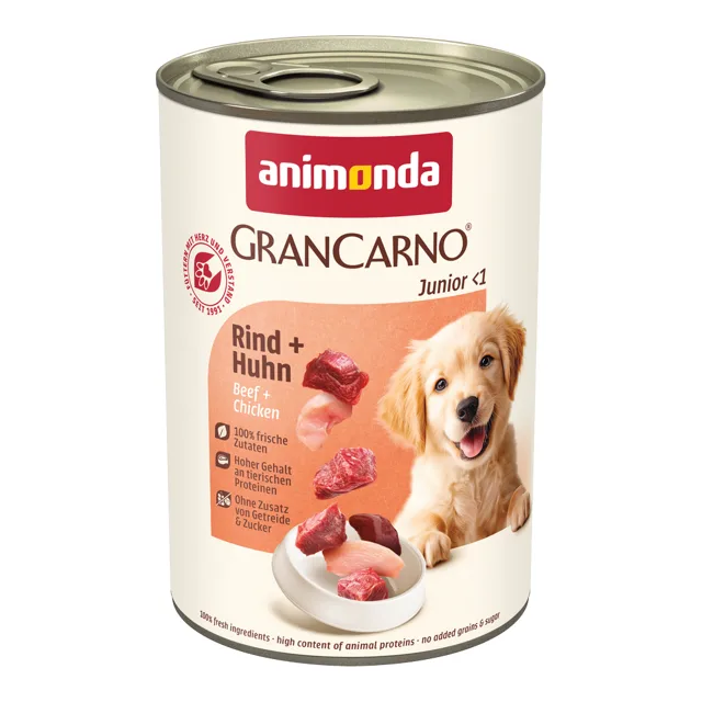 animonda GranCarno Original Junior 6 ks (6 x 400 g) - krůtí