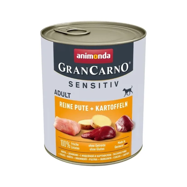 ANIMONDA Grancarno Sensitiv Krůtí a brambory 800 g