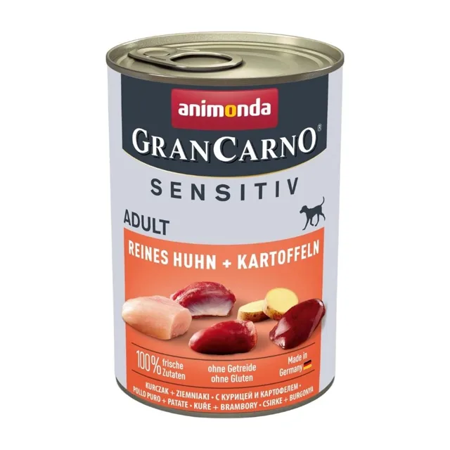 ANIMONDA Grancarno Sensitiv Kuřecí a brambory 400 g