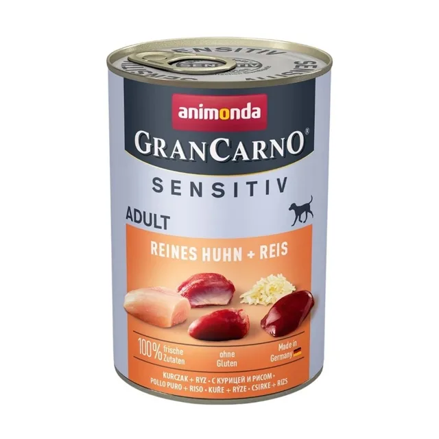 ANIMONDA GranCarno Sensitiv Pure Kuřecí s rýží 400g