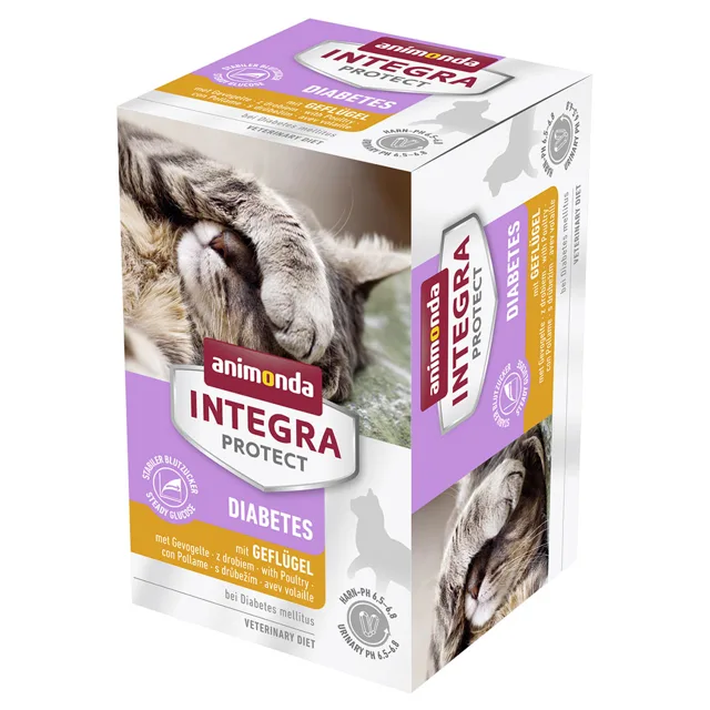 animonda Integra Protect Adult Diabetes vanička 6 x 100 g - s drůbežím