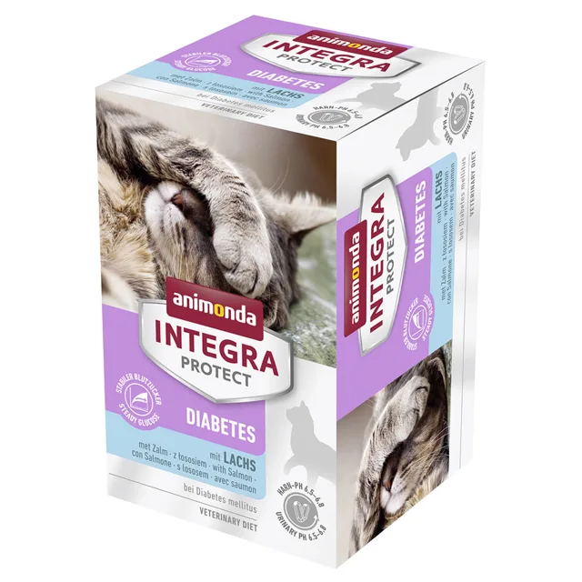 animonda Integra Protect Adult Diabetes vanička 6 x 100 g - s králičím