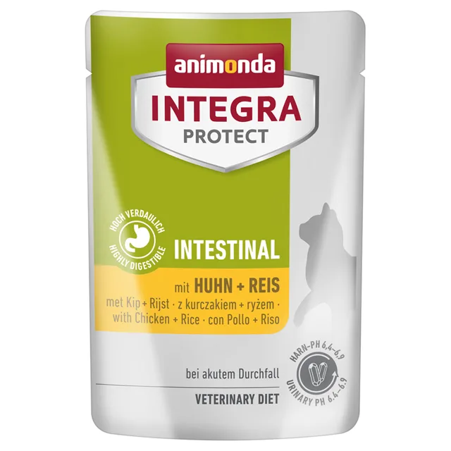 animonda Integra Protect Adult Intestinal 24 × 85 g - kuřecí a rýže