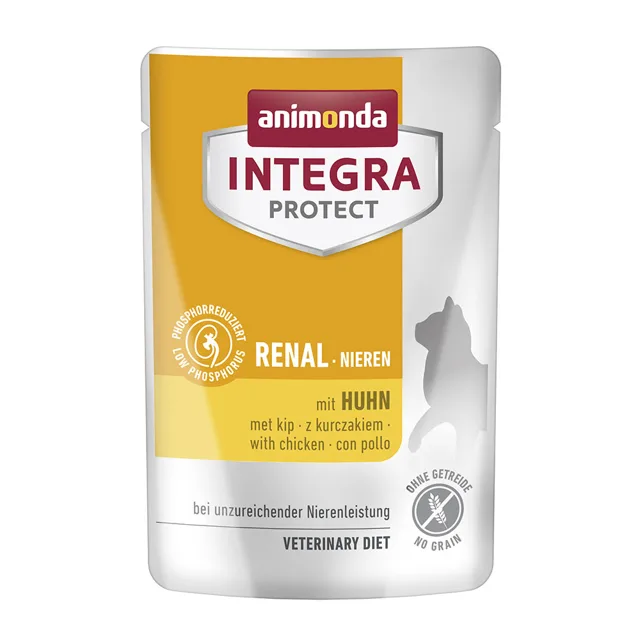 animonda Integra Protect Adult ledviny 24 × 85 g - kuřecí