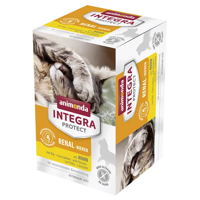 animonda Integra Protect Adult ledviny mističky 6 x 100 g - krůtí