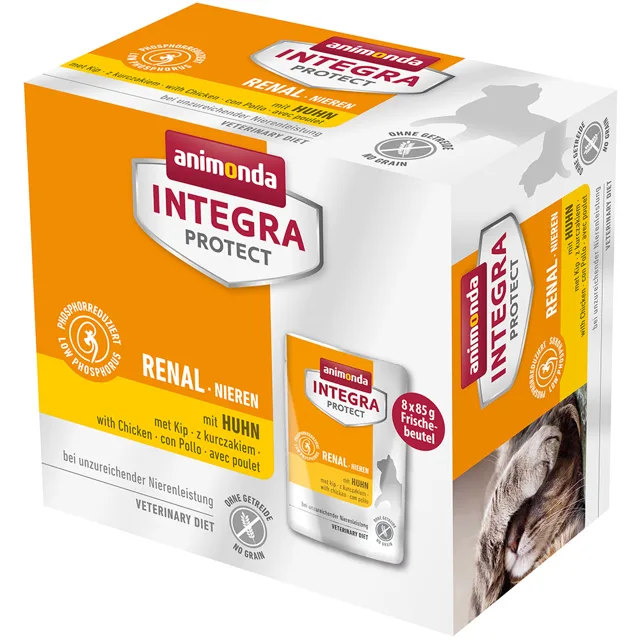 animonda Integra Protect Adult Renal 8 x 85 g - s kuřecím