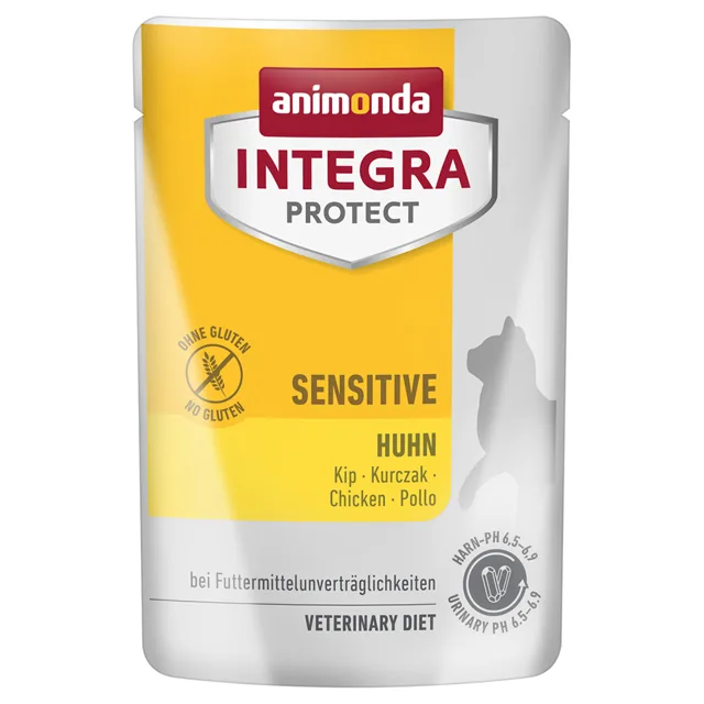 animonda Integra Protect Adult Sensitive 24 × 85 g - krůtí