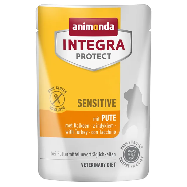 animonda Integra Protect Adult Sensitive 48 × 85 g - výhodné balení - krůtí