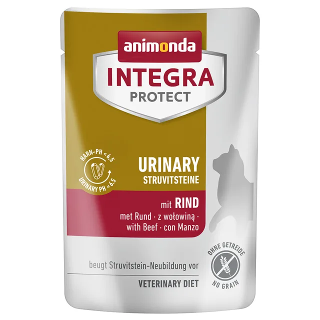 animonda Integra Protect Adult Urinary močové kameny 8 x 85 g - s hovězím