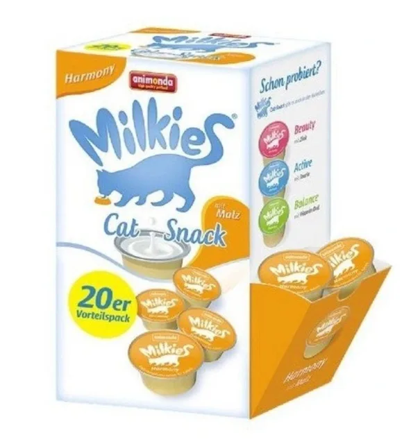 ANIMONDA Milikies Harmony mléko pro kočky se sladem 20x15g