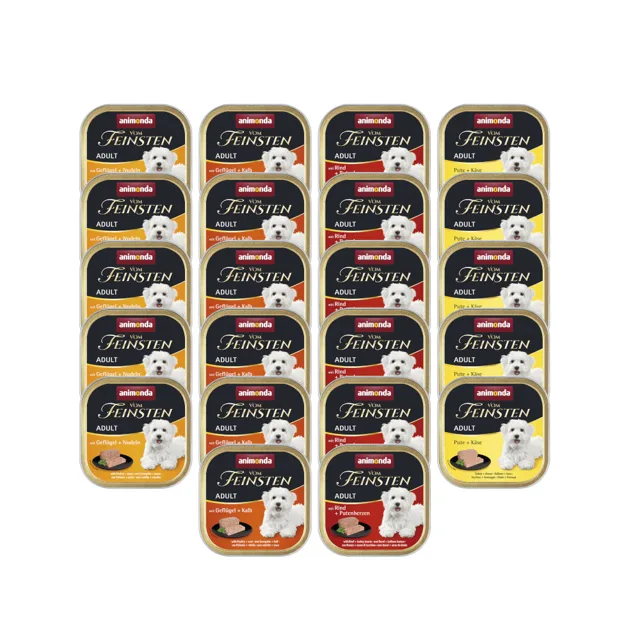 animonda vom Feinsten Adult 22 x 150 g - míchané balení (4 druhy)