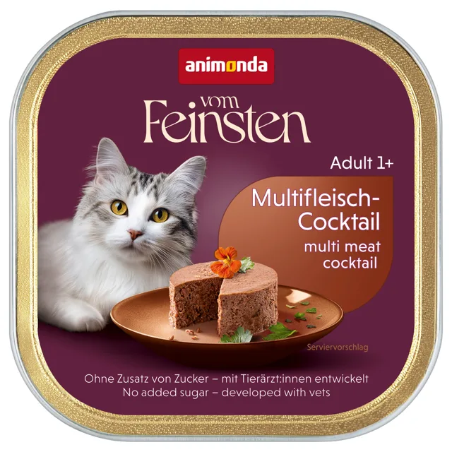 animonda Vom Feinsten Adult 32 x 100 g - masový koktejl