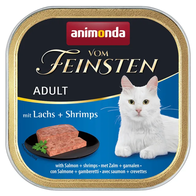 animonda Vom Feinsten Adult 6 x 100 g - s krůtími srdíčky