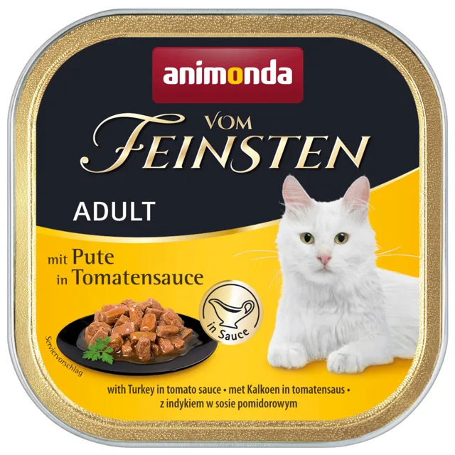 animonda Vom Feinsten Adult NoGrain v omáčce 36 x 100 g - losos v bylinkové omáčce