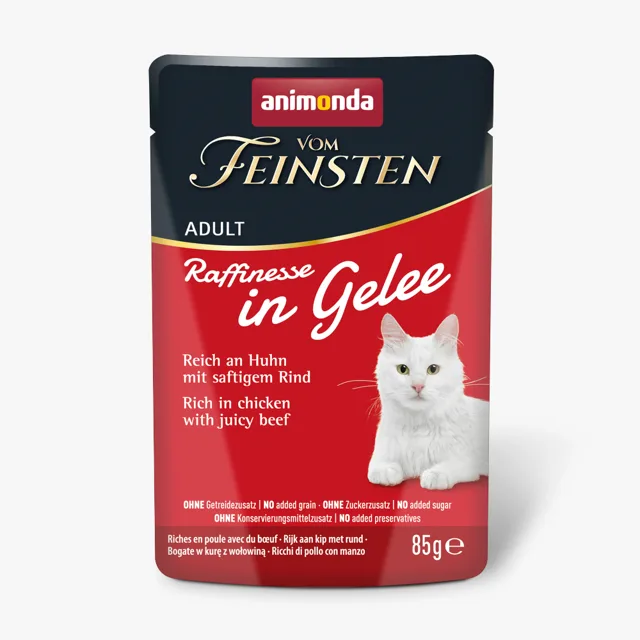animonda Vom Feinsten Adult Raffinesse v želé 24 x 85 g - míchané balení: Water & Land Selection (4 varianty)