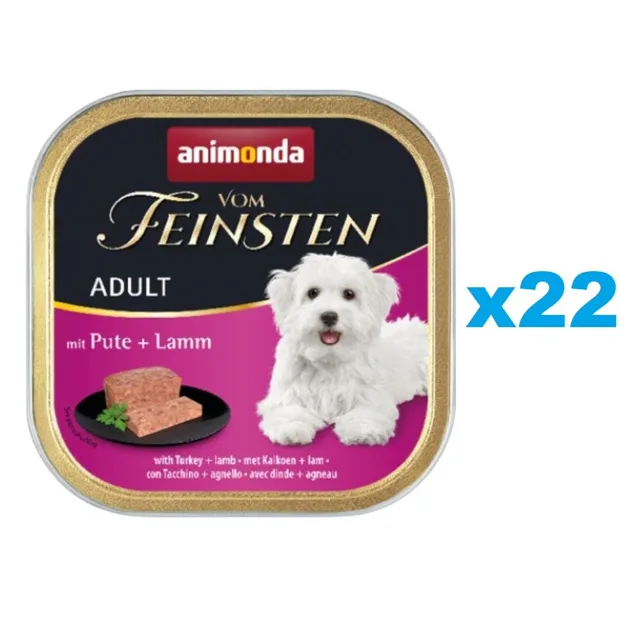 ANIMONDA Vom Feinsten Classic krůta &amp; jehněčí 22x150 g