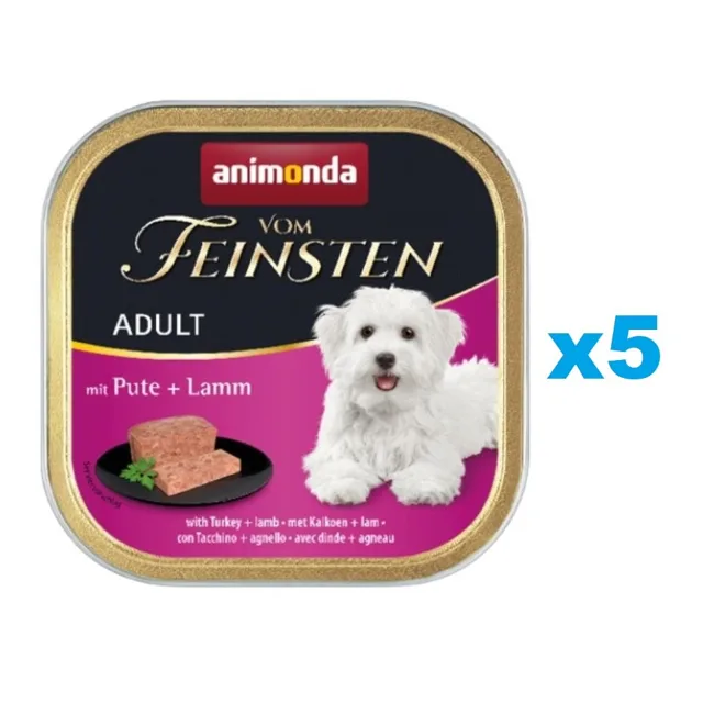 ANIMONDA Vom Feinsten Classic krůta &amp; jehněčí 5 x 150 g