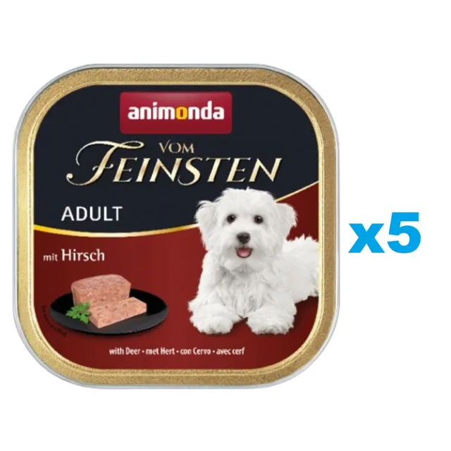 ANIMONDA Vom Feinsten Forest jelen 5 x 150 g