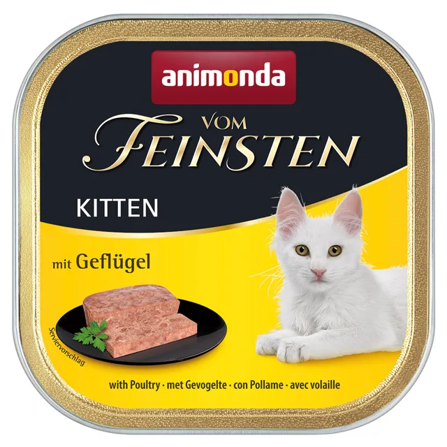 animonda vom Feinsten Kitten 6 x 100 g - drůbeží