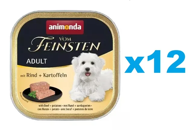 ANIMONDA Vom Feinsten Menue hovězí &amp; brambory 12x150 g
