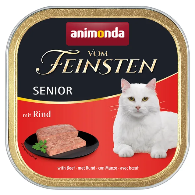 animonda vom Feinsten Senior 36 x 100 g - jehněčí