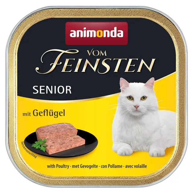 animonda vom Feinsten Senior 6 x 100 g - drůbeží
